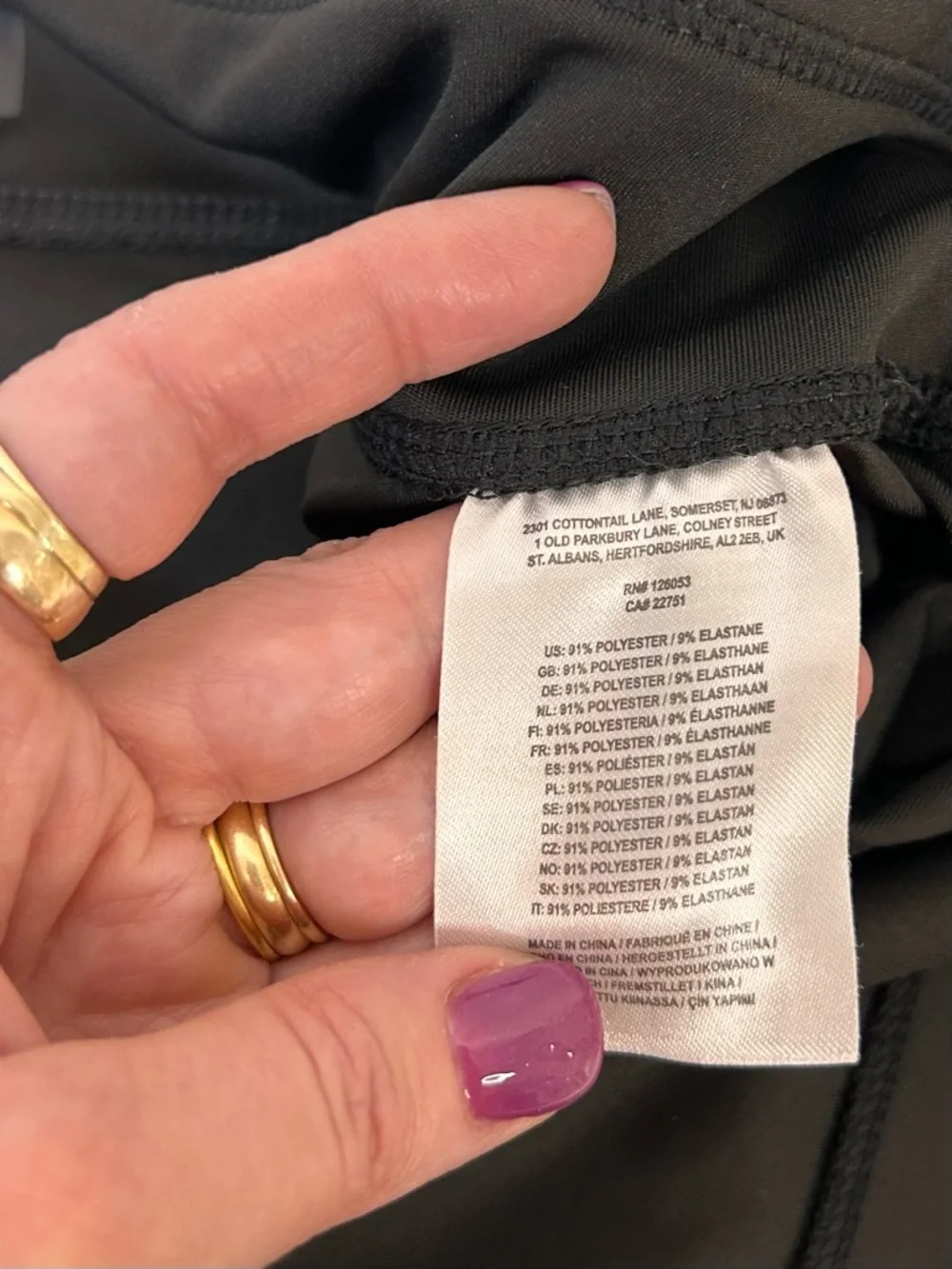 NFL Team Apparel Buffalo Bills Black Leggings with Blue & Red Logo Women’s 2XL - Picture 6 of 7